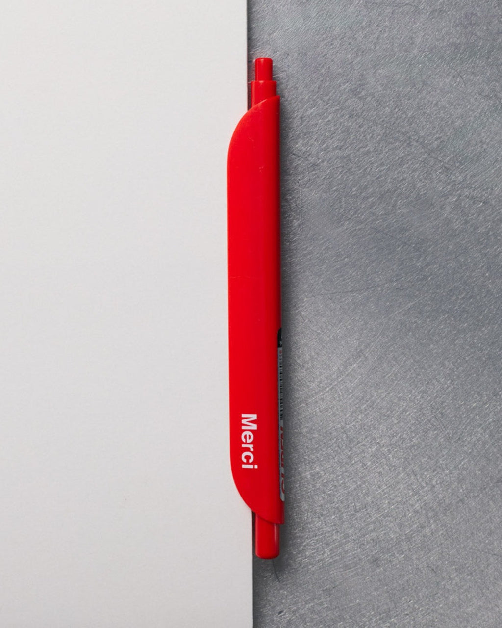 Merci - pen - Red