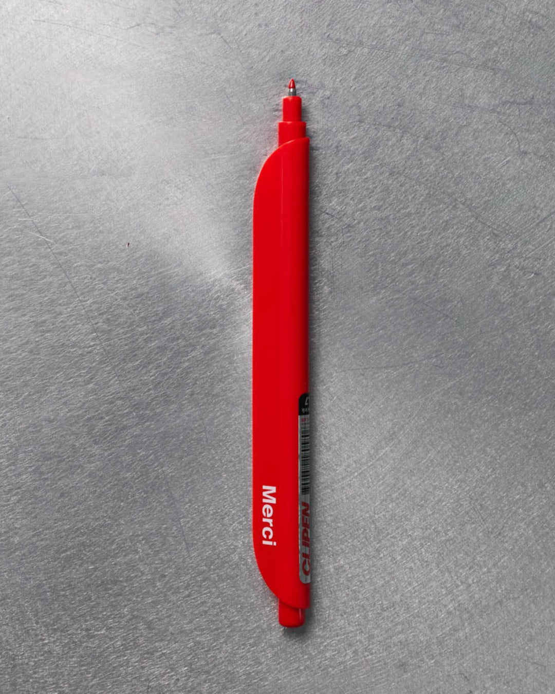 Merci - pen - Red