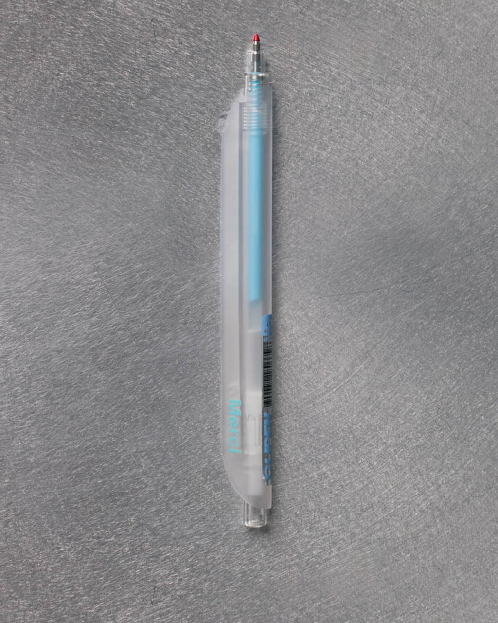 Merci - Transparent Merci Pen - Blue