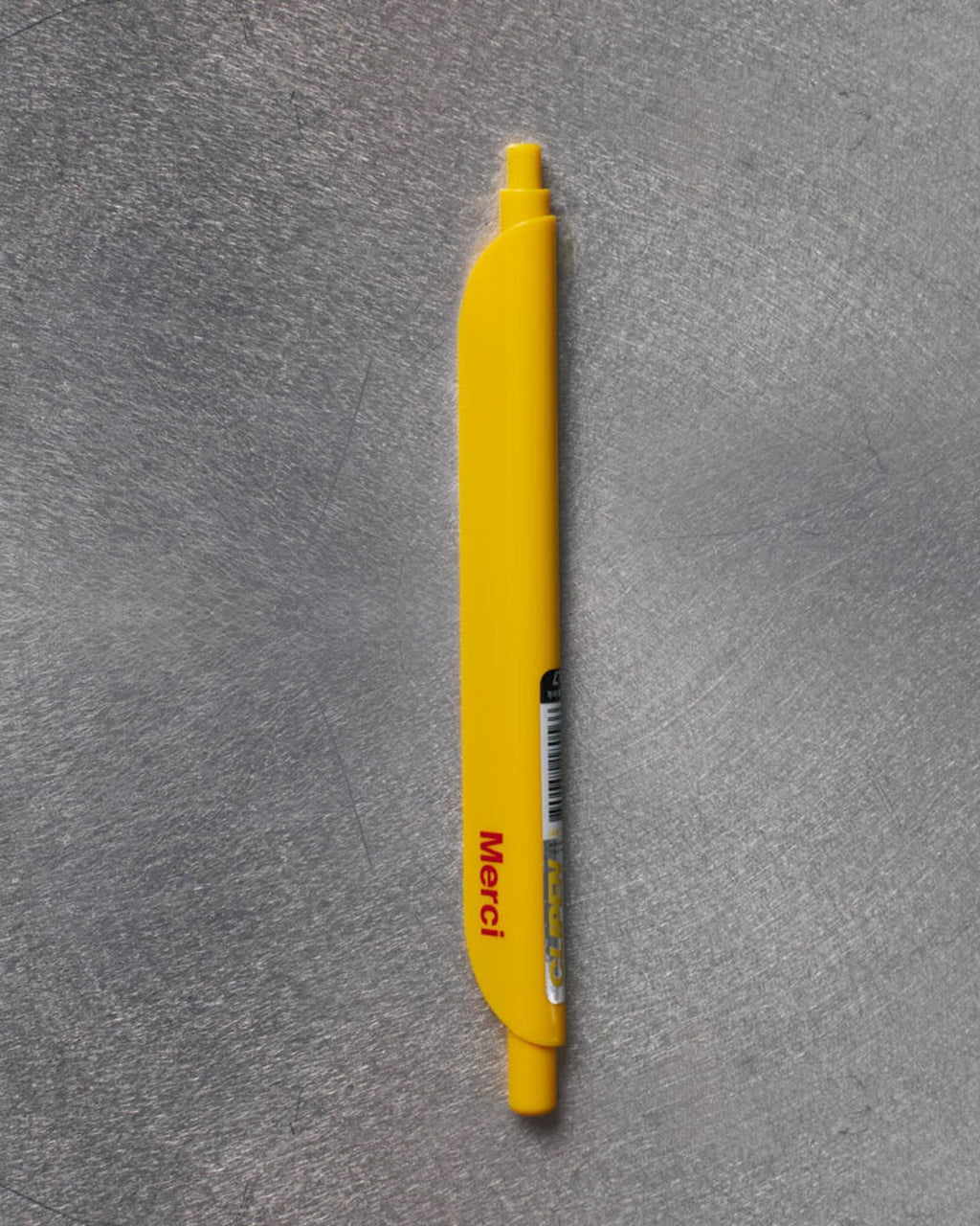 Merci - Stylo - Jaune
