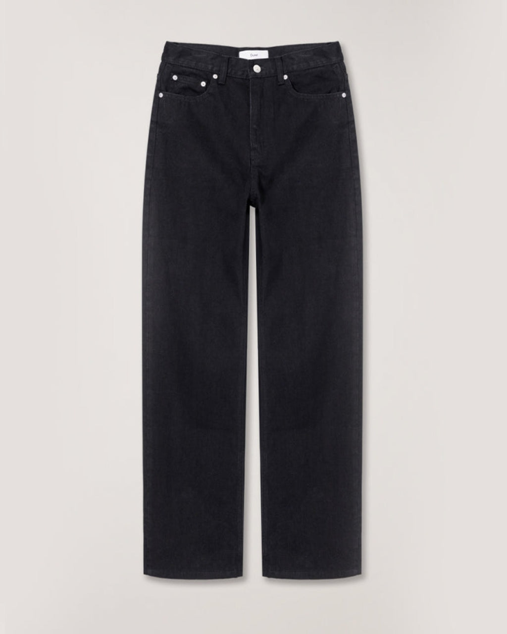 Dunst - Relaxed Flare Jeans - Black Whashed