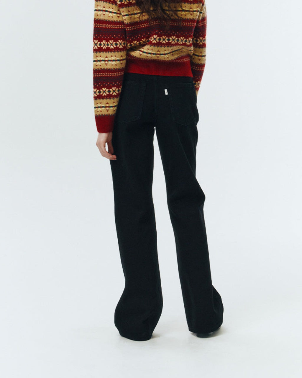 Dunst - Relaxed Flare Jeans - Black Whashed