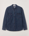 Dunst - Classic Denim Shirt - Blue Night
