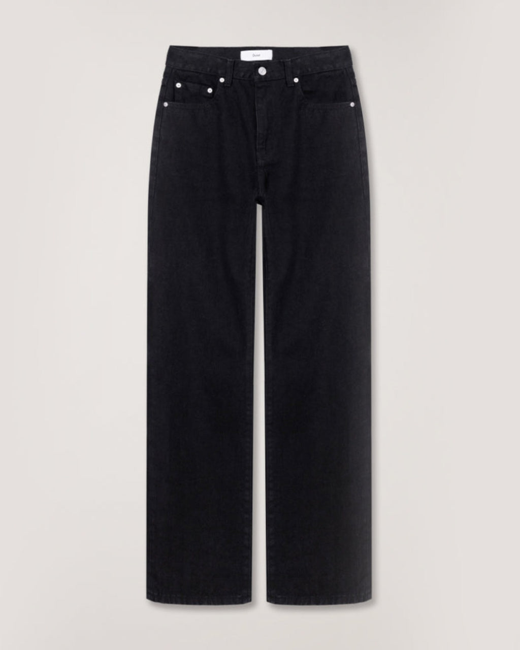 Dunst - Jeans Essential Straight Full Length - Noir
