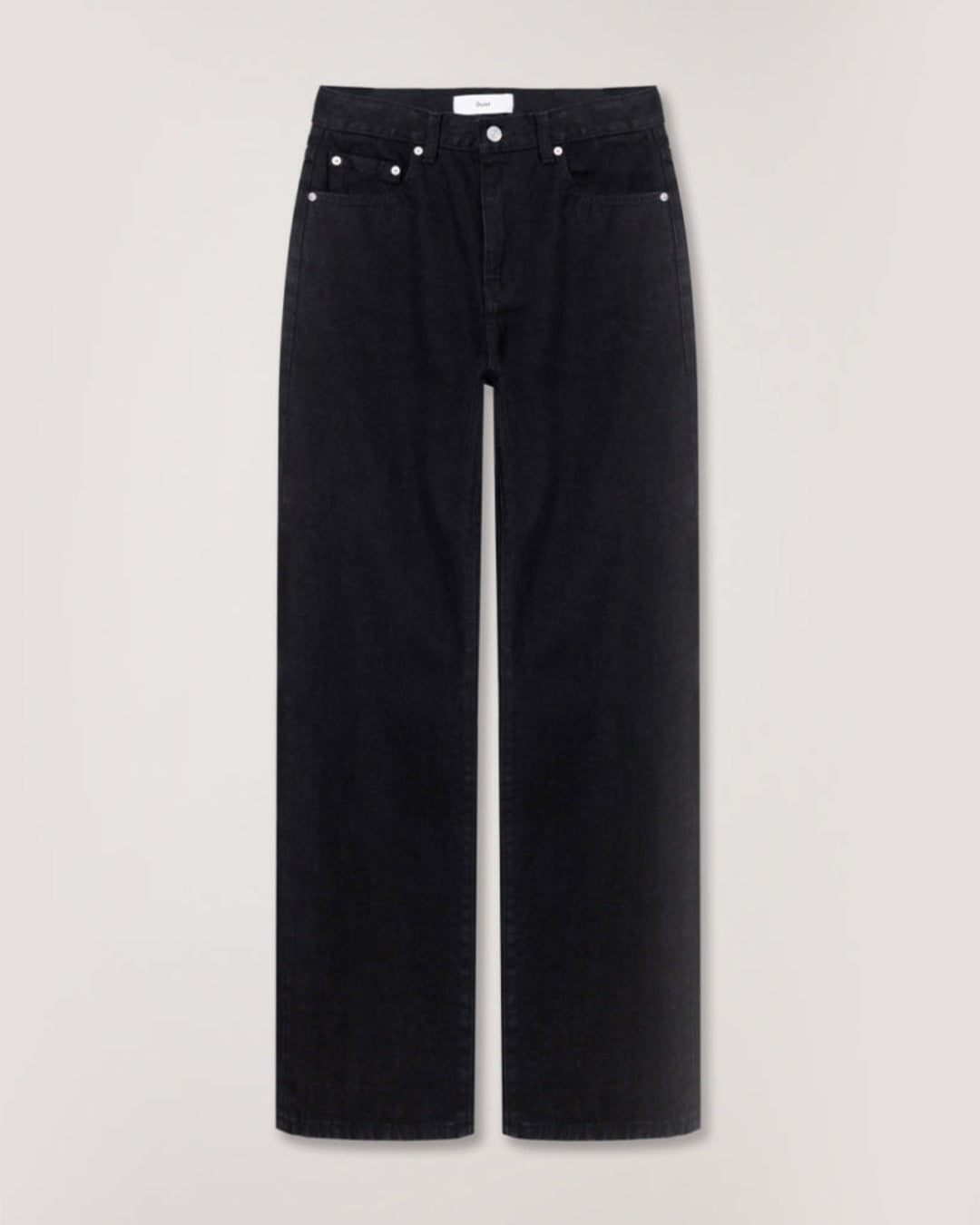 Dunst - Jeans Essential Straight Full Length - Noir