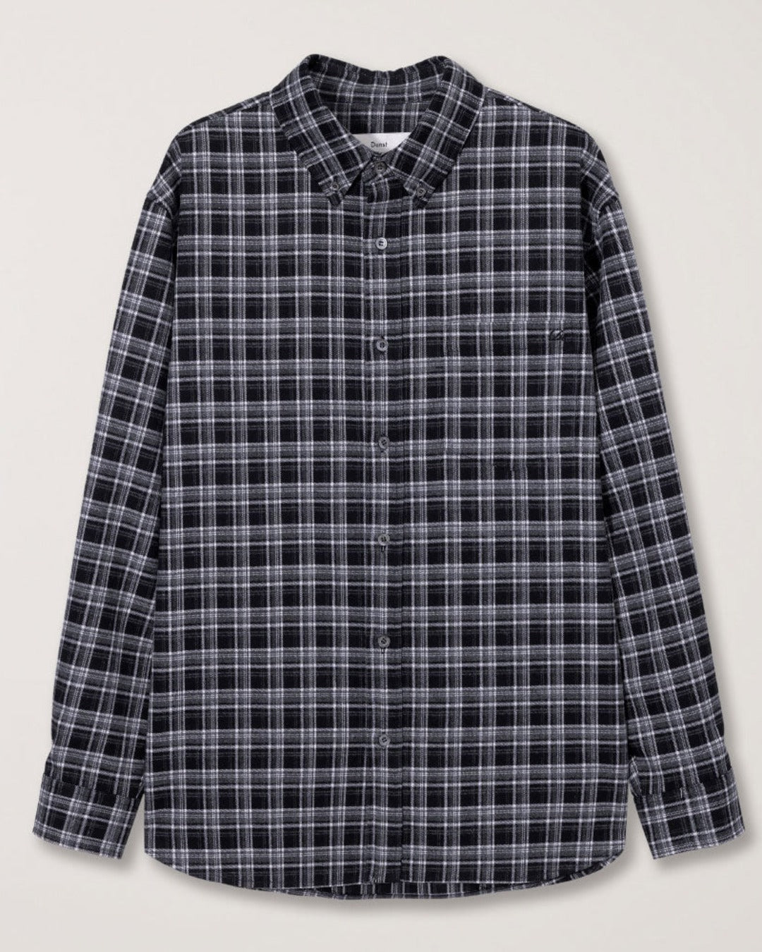 Dunst - Check Flannel Shirt - Black