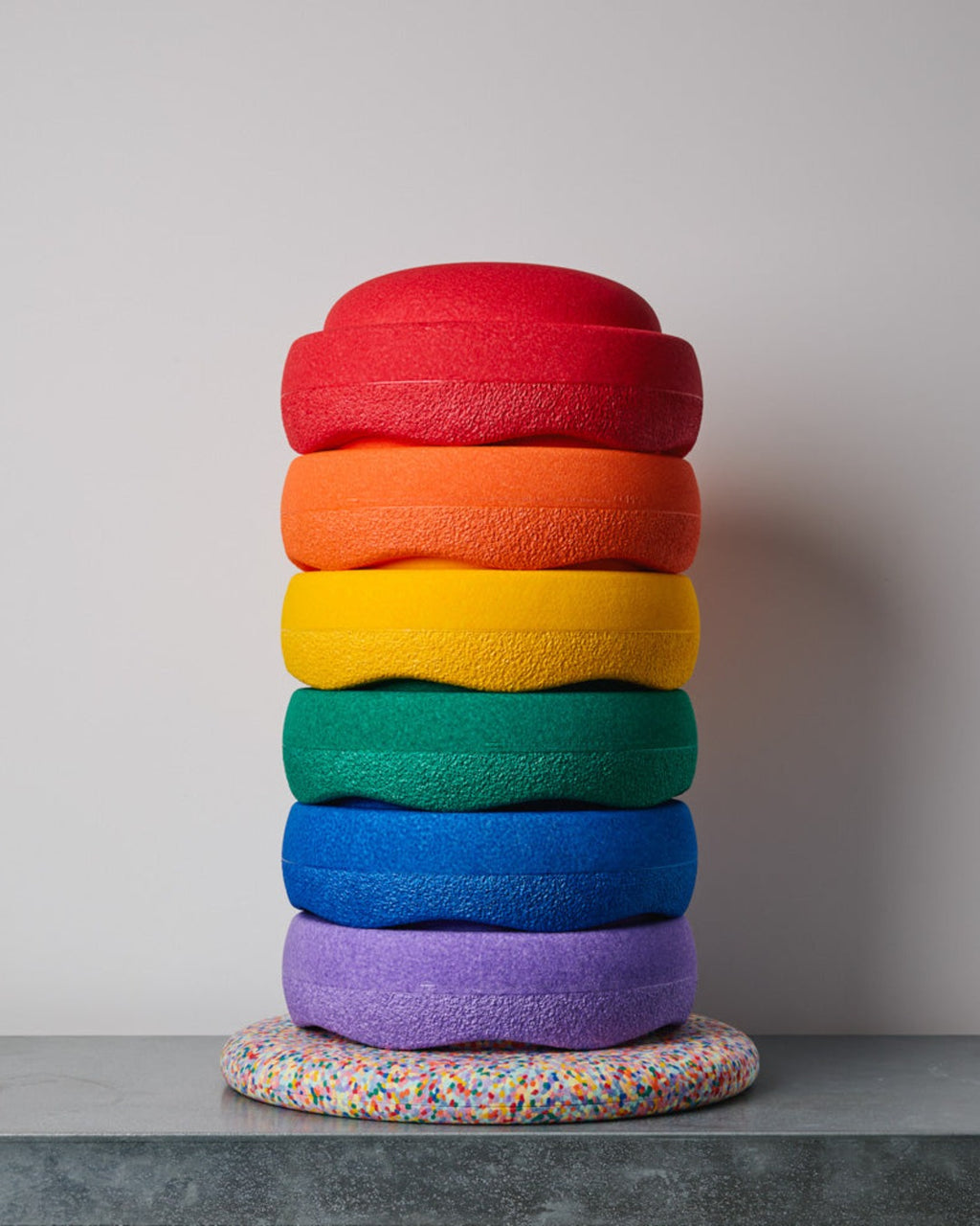 Stapelstein - Set of 6 - Rainbow