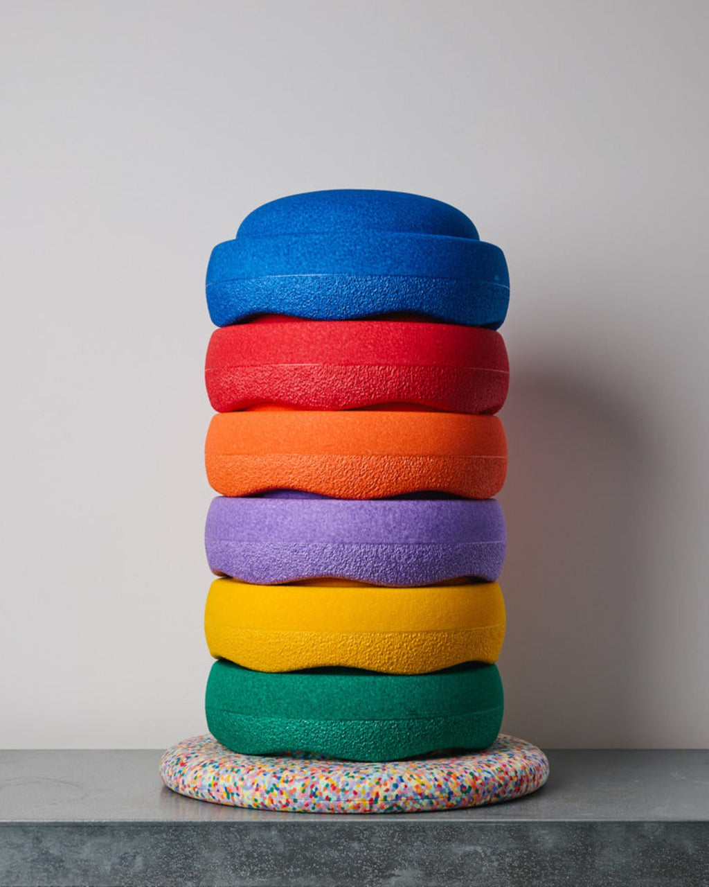 Stapelstein - Set of 6 - Rainbow