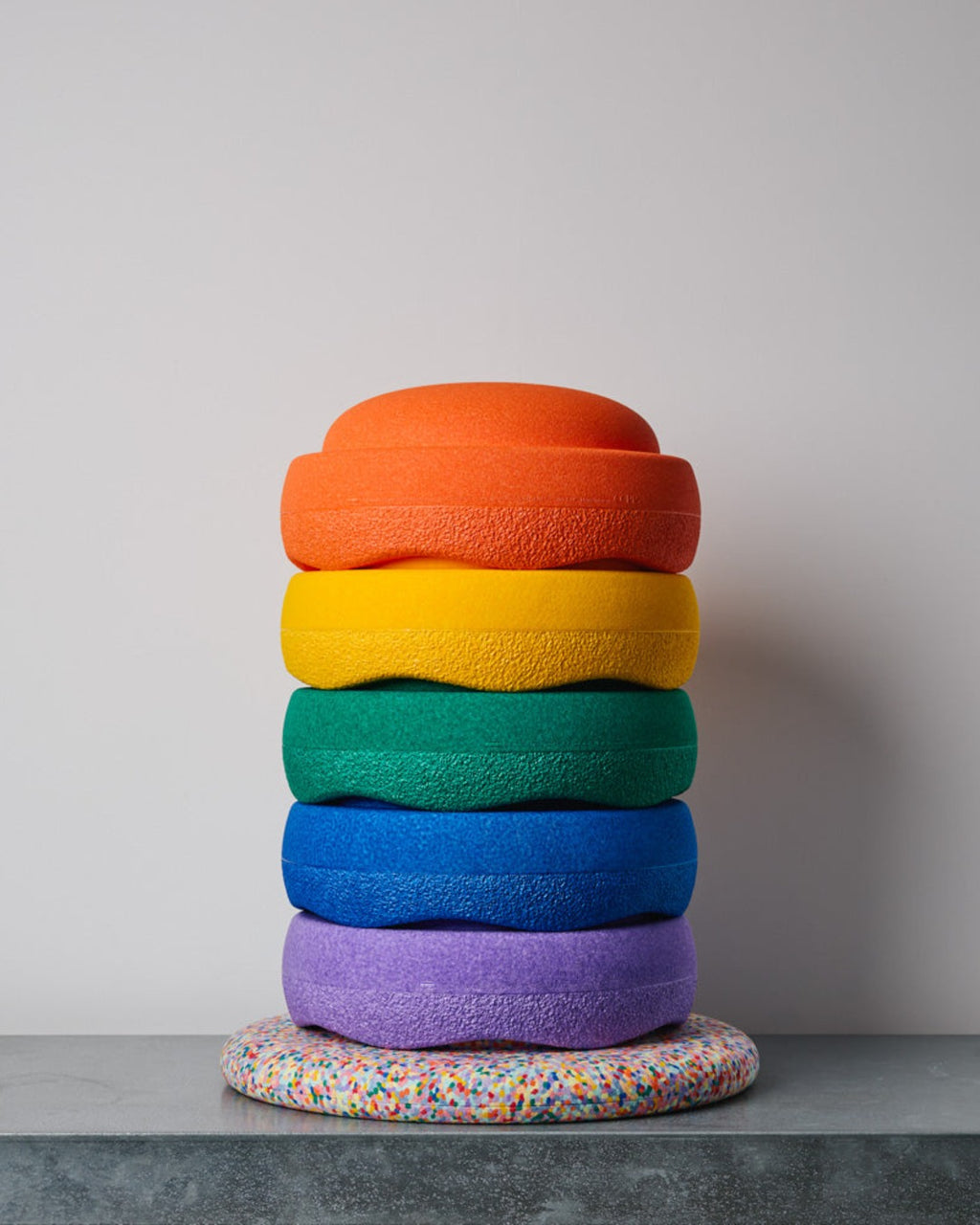 Stapelstein - Set of 6 - Rainbow