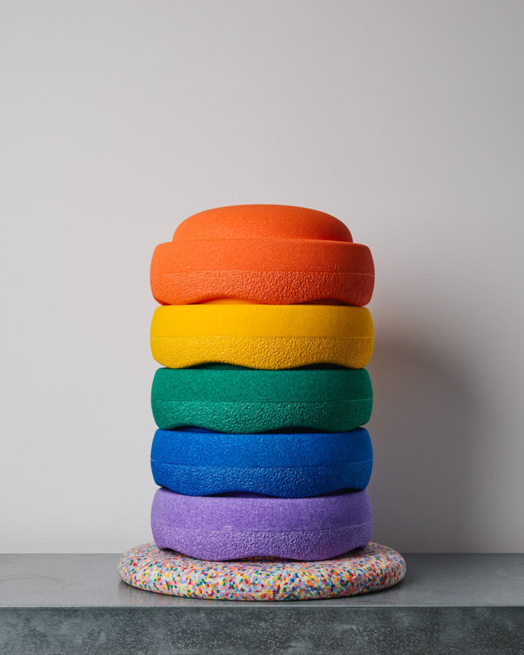 Stapelstein - Set of 6 - Rainbow