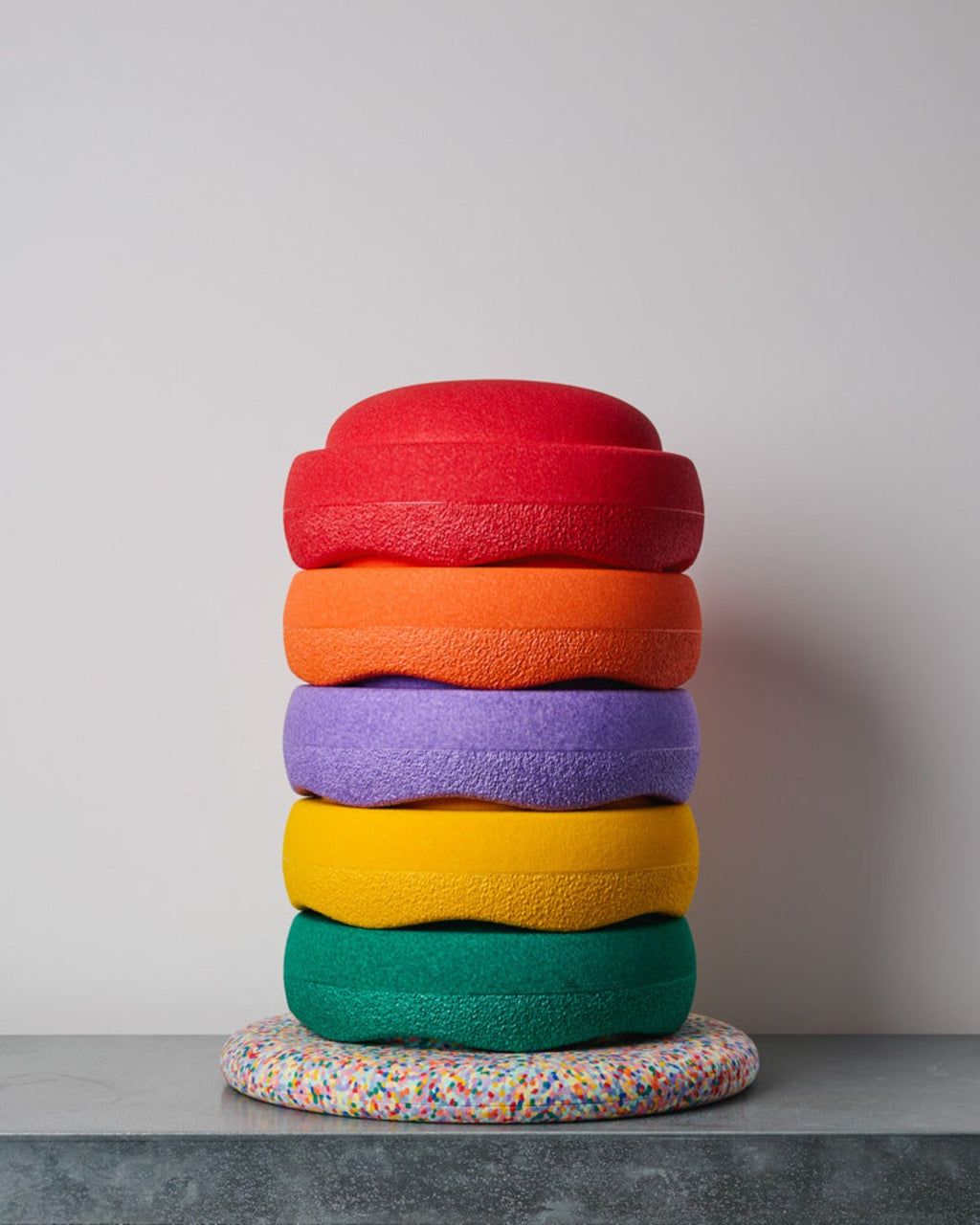 Stapelstein - Set of 6 - Rainbow