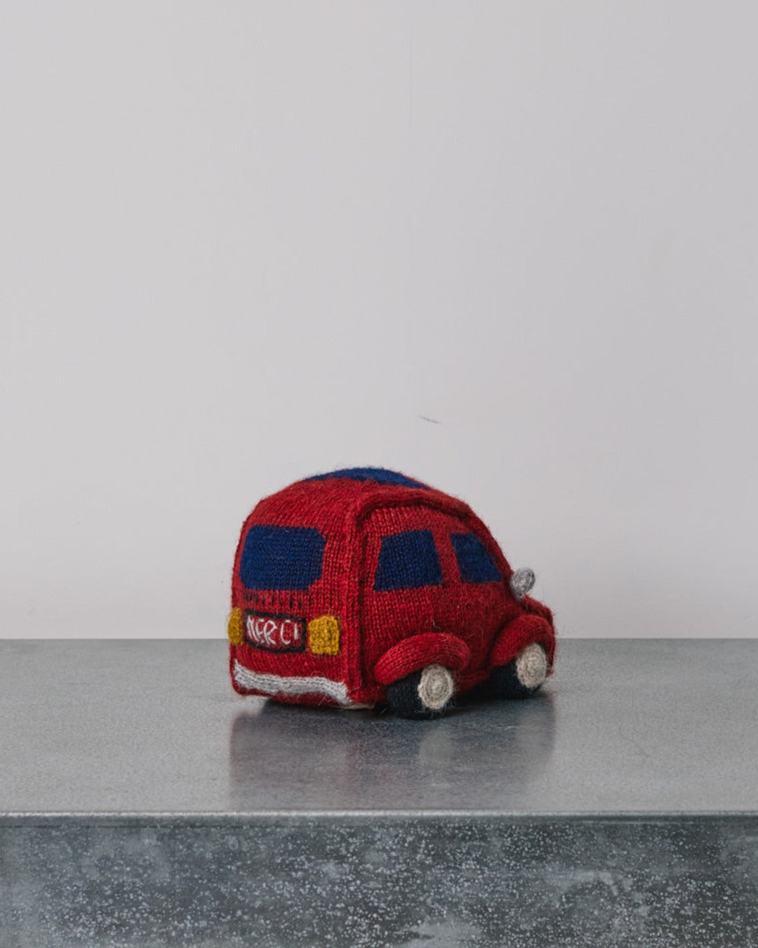 Merci - Peluche En Tricot Fiat 500
