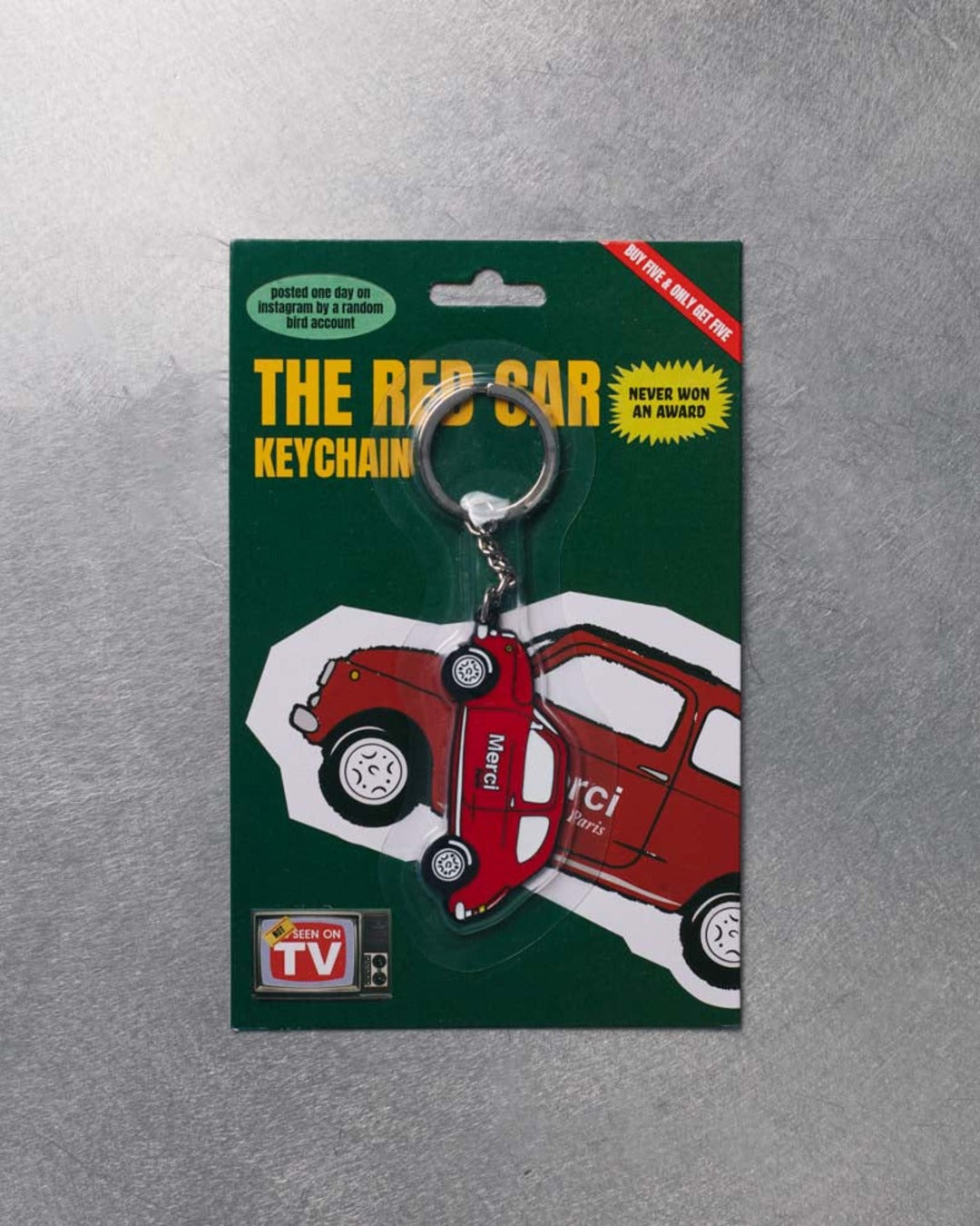 Merci - key ring - Fiat 500