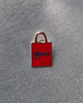Merci - pin - Red Tote bag