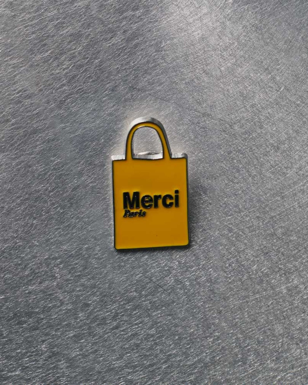 Merci - Pin's - Tote Bag Jaune