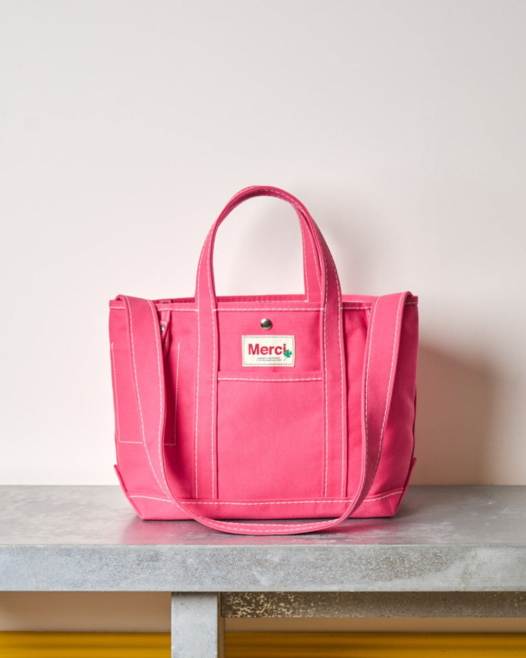 Merci - Candide shopping bag Solid - Pink