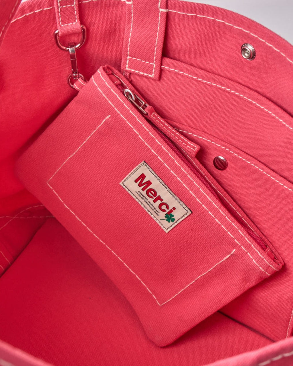 Merci - Candide shopping bag Solid - Pink