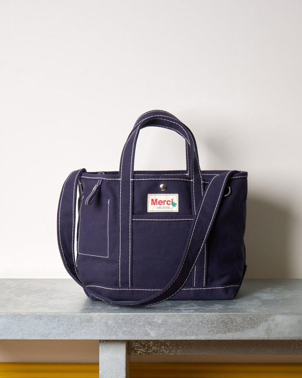 Merci - Candide shopping bag Solid - Navy