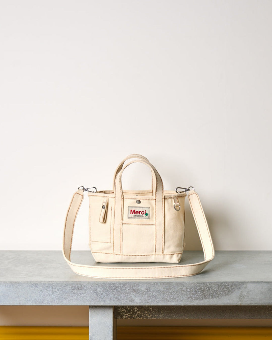 Merci - Candide shopping bag Solid - Ecru