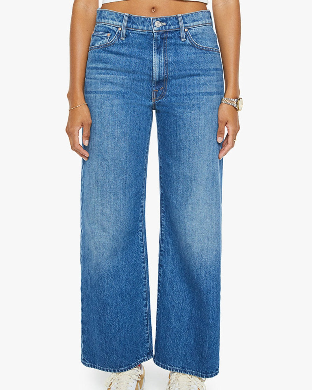 Mother - Jeans The Dodger Ankle - Green Thumb