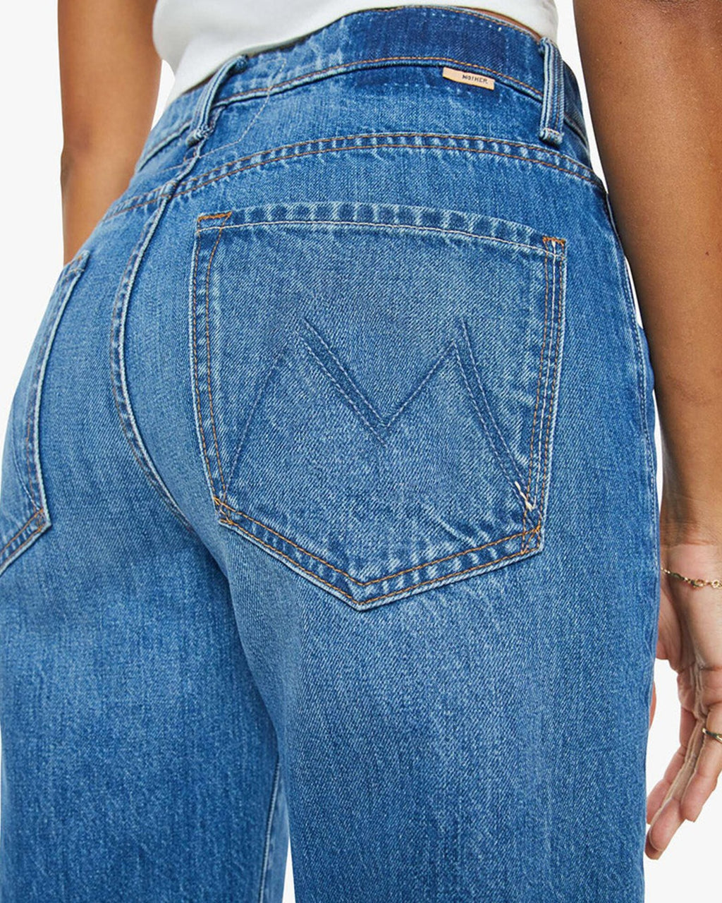Mother - Jeans The Dodger Ankle - Green Thumb