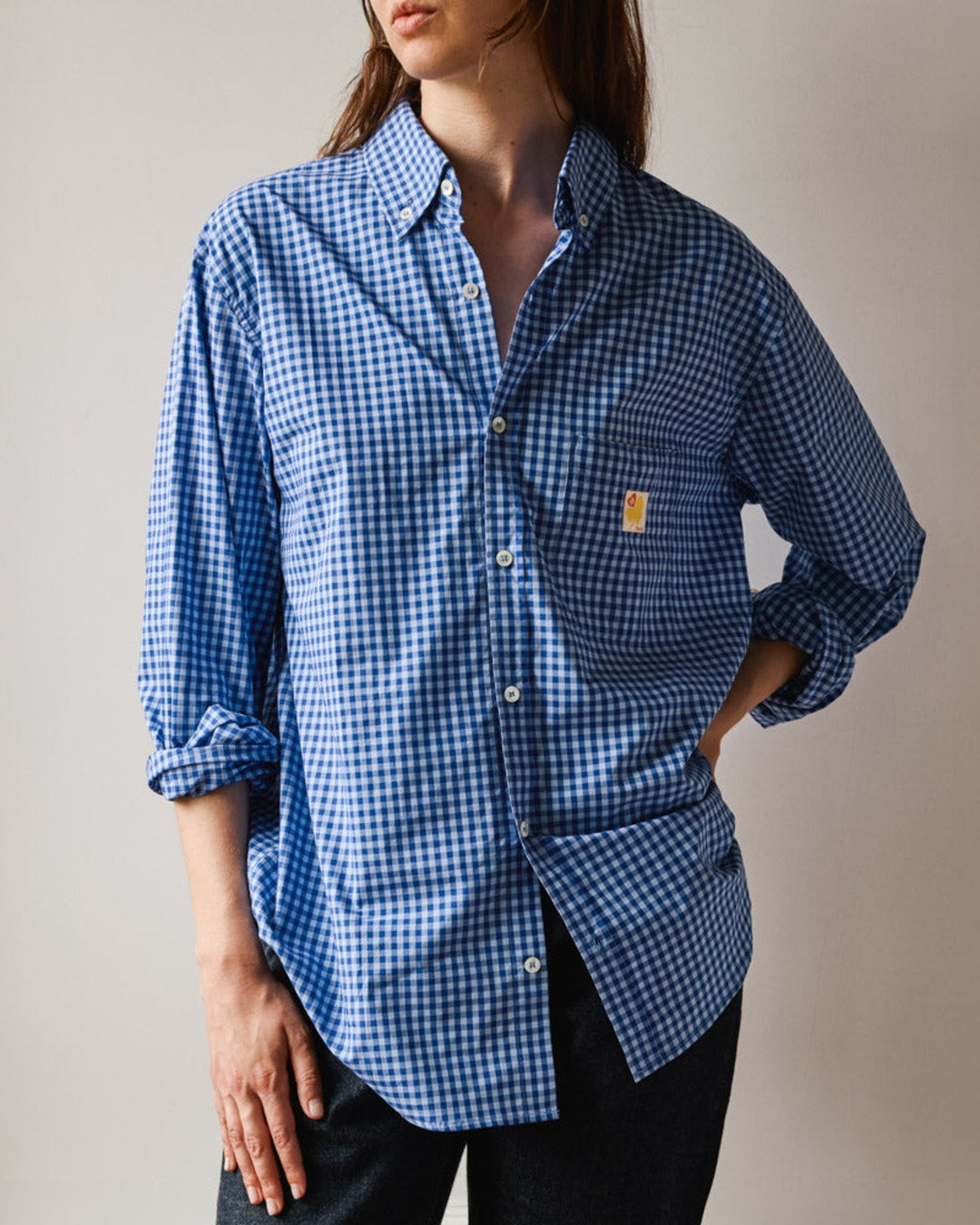 Merci - Chemise Sacha - Carreaux Bleu