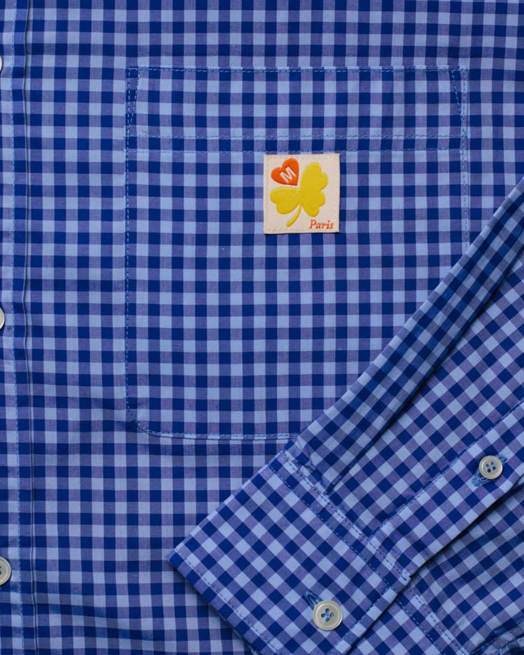 Merci - Chemise Sacha - Carreaux Bleu