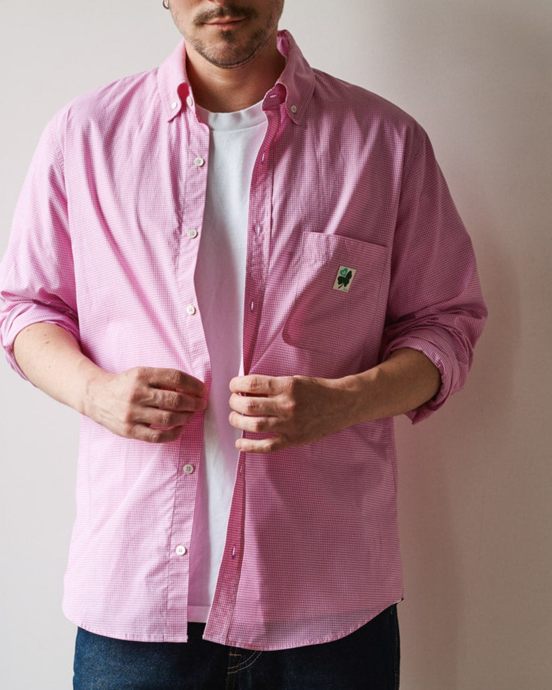 Merci - Chemise Sacha - Carreaux Rose