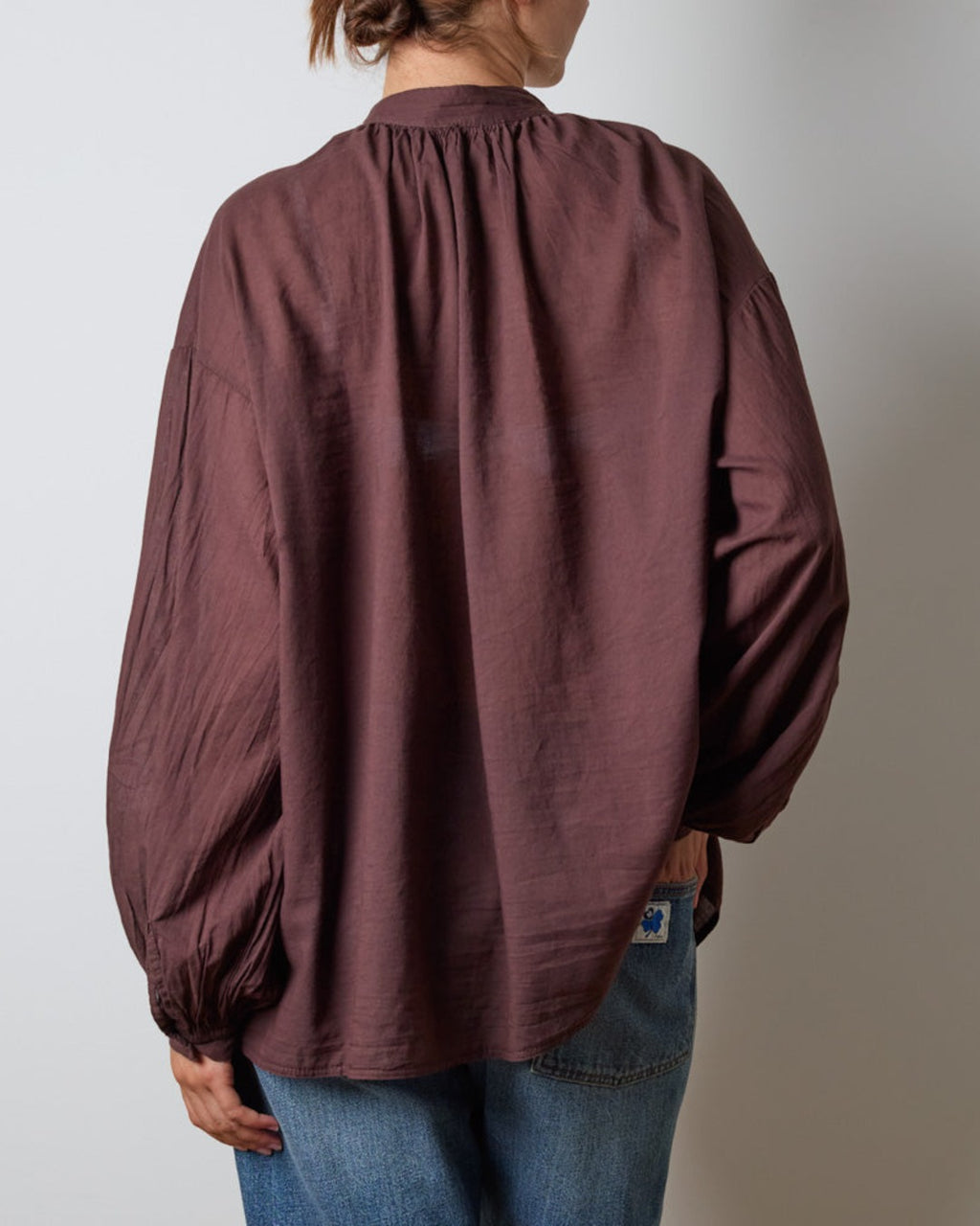 Merci - Chemise Victoria - Marron
