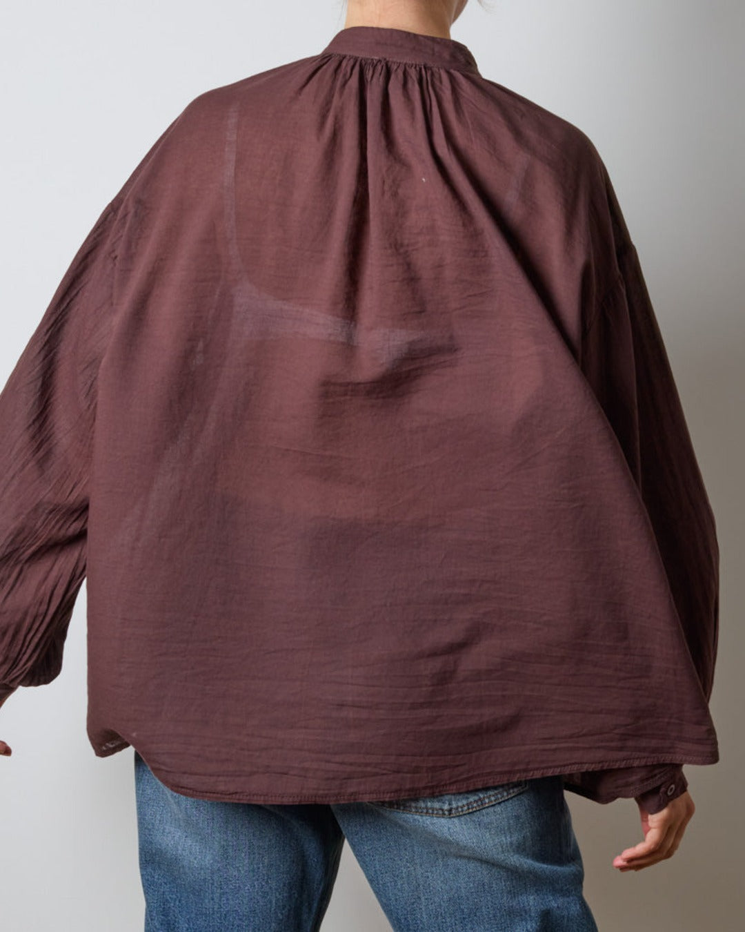 Merci - Chemise Victoria - Marron