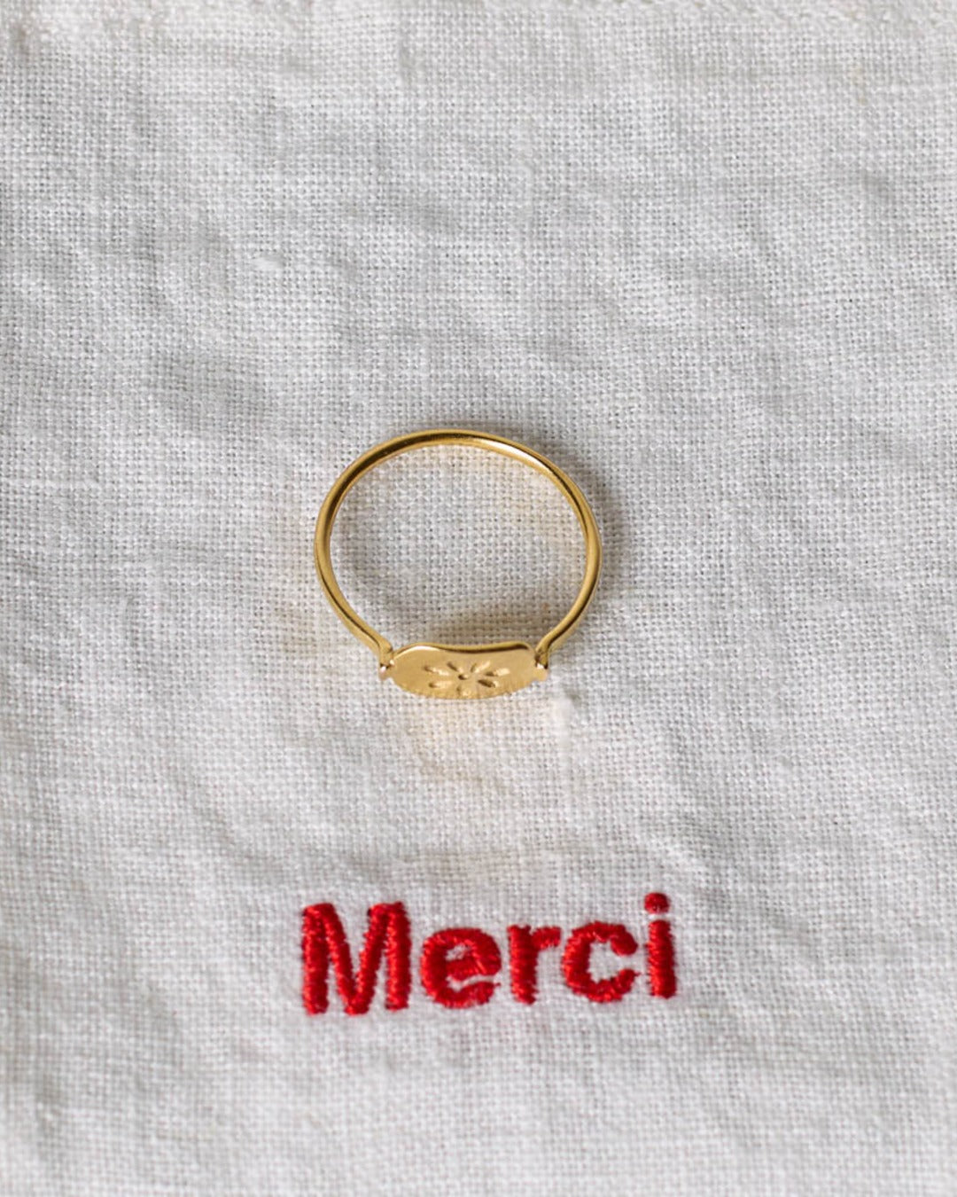 Merci - Emma ring - Gold