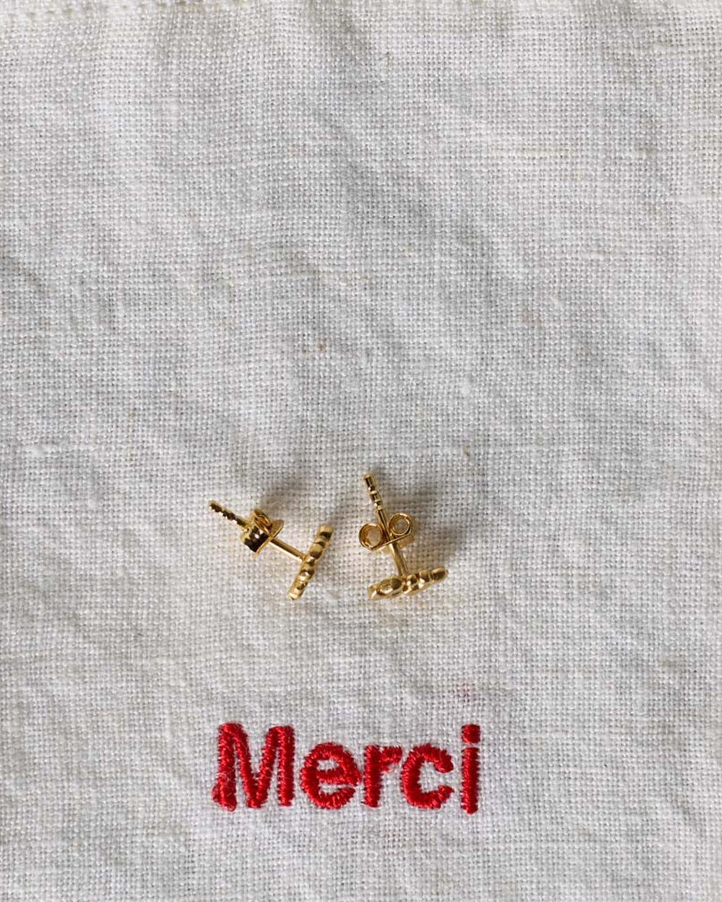 Merci - Amélie studs - Gold