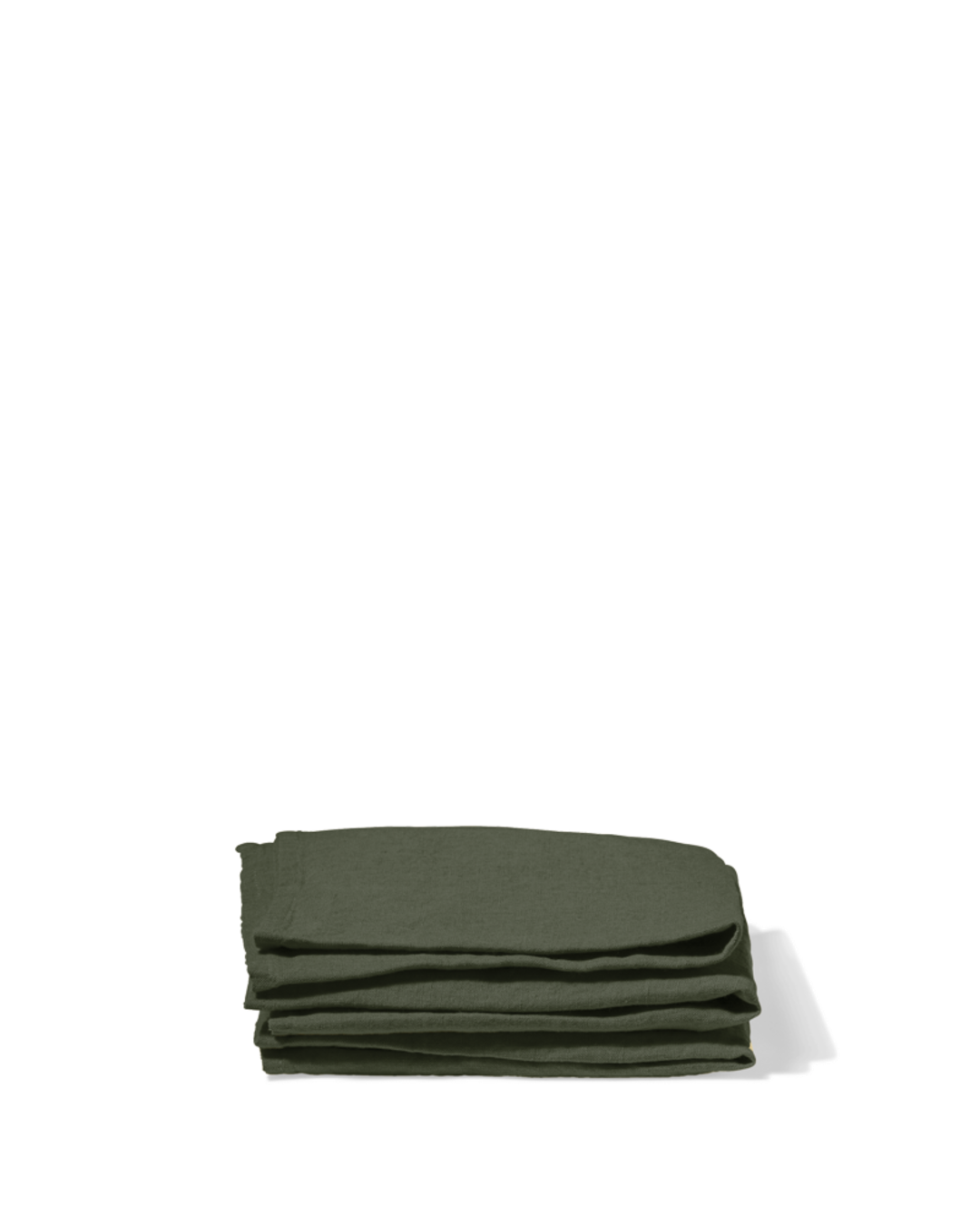 Merci - Washed linen napkin - Oxide Green
