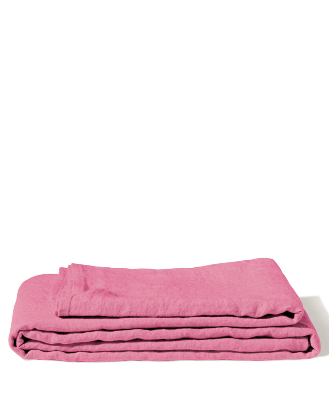 Merci - Washed linen tablecloth - Garance Pink