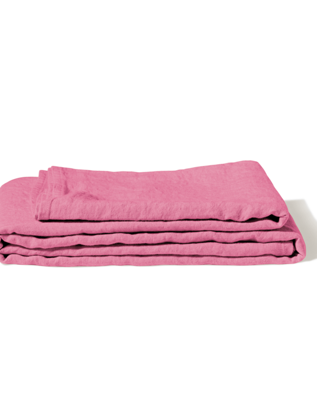 Merci - Washed linen tablecloth - Garance Pink