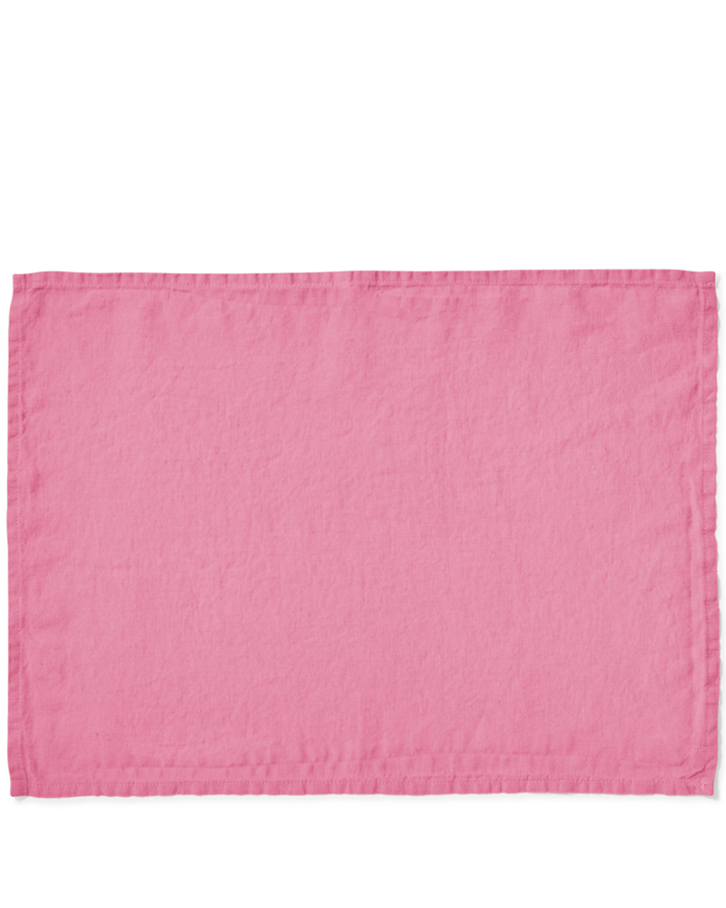 Merci - Washed linen placemat - Garance Pink