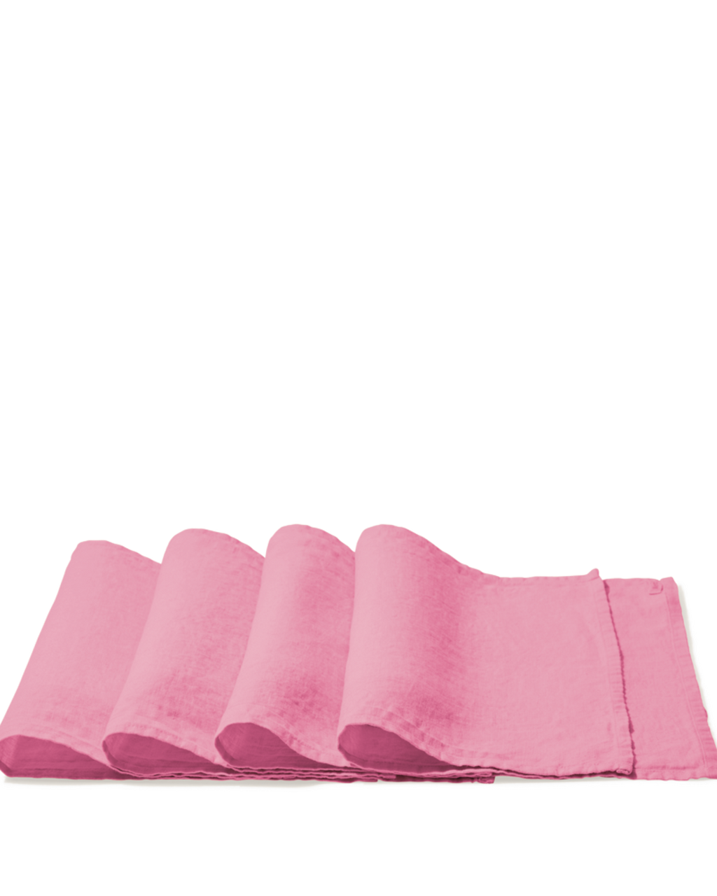 Merci - Washed linen placemat - Garance Pink