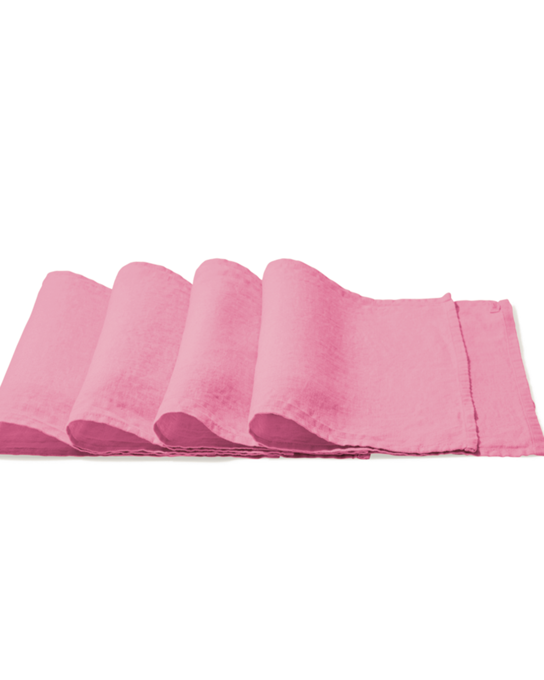 Merci - Washed linen placemat - Garance Pink