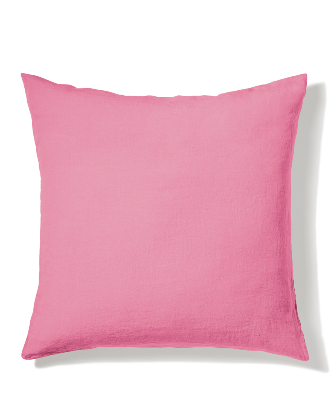 Merci - Washed linen pillowcase - Garance Pink
