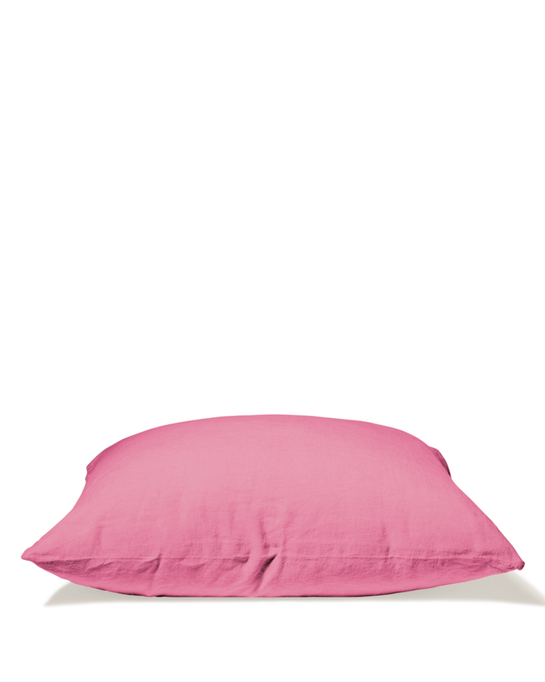 Merci - Washed linen pillowcase - Garance Pink