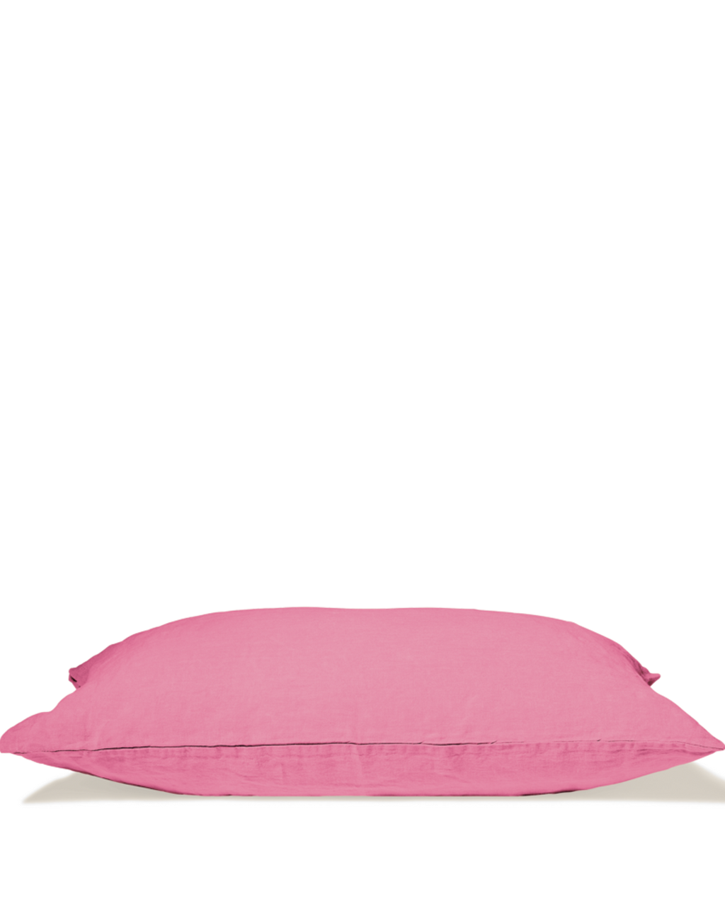 Merci - Washed linen pillowcase - Garance Pink
