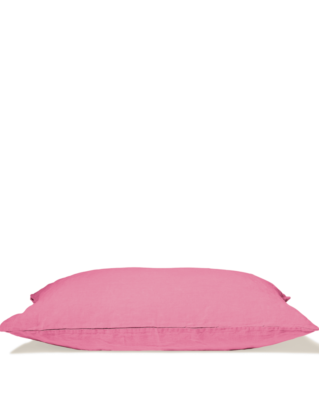 Merci - Washed linen pillowcase - Garance Pink