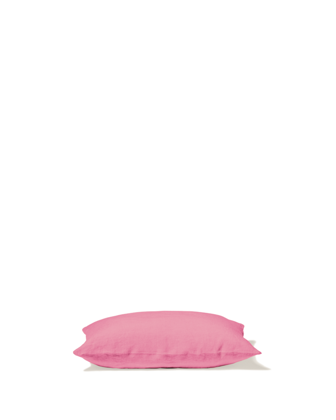 Merci - Washed linen pillowcase - Garance Pink