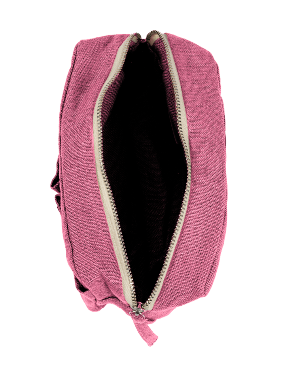Merci - Trousse En Lin Lavé - Rose Garance
