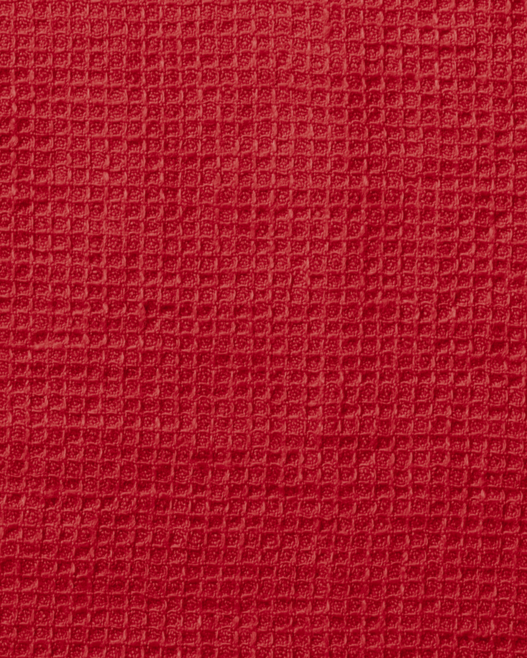 Merci - Linen guest towel - Honeycomb - Vermilion Red