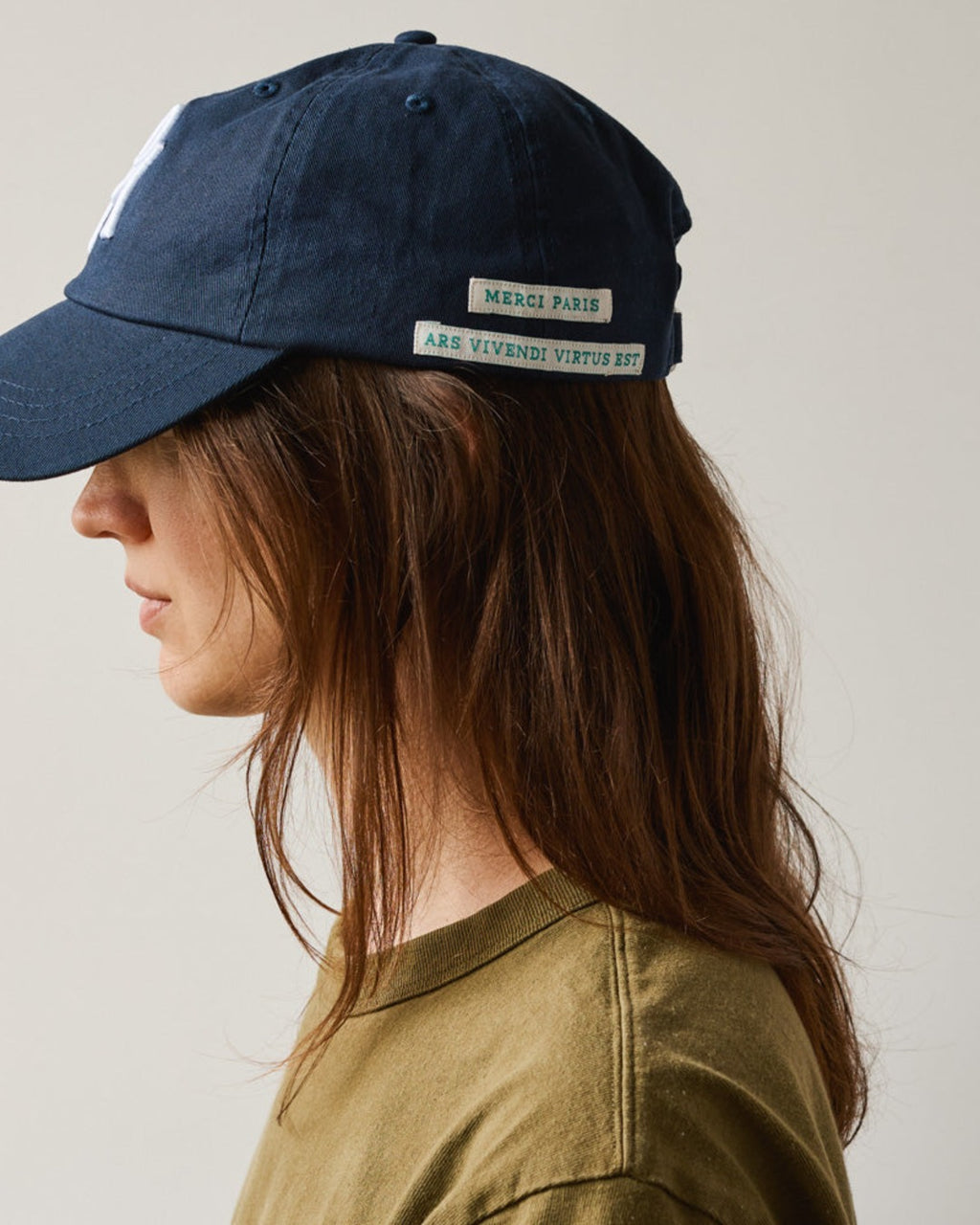 Merci - MP Cap - Navy & White