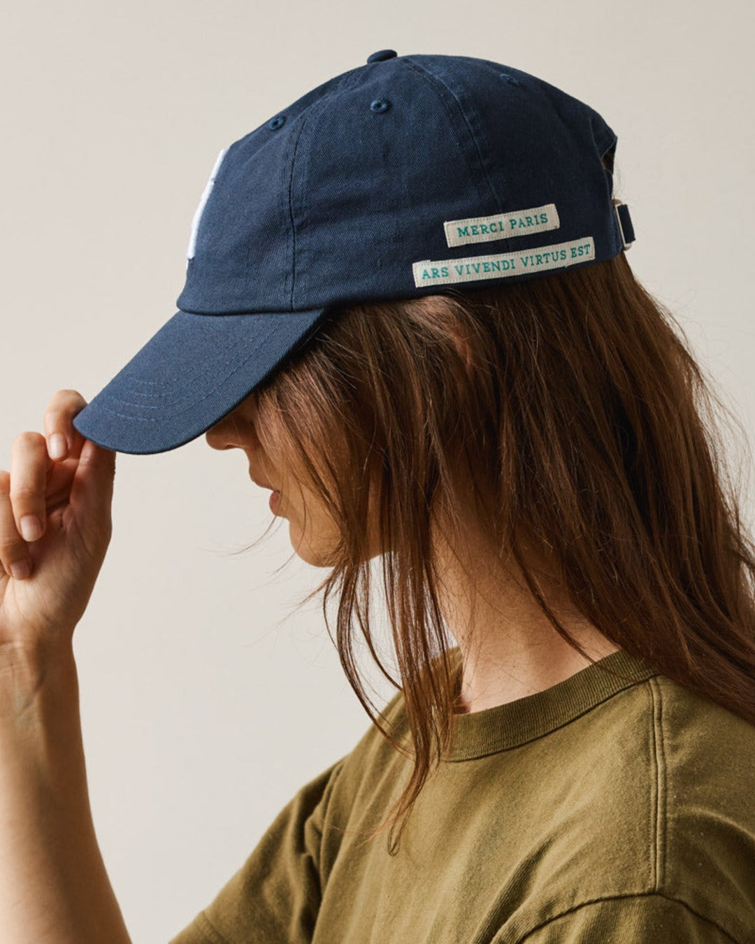 Merci - MP Cap - Navy & White