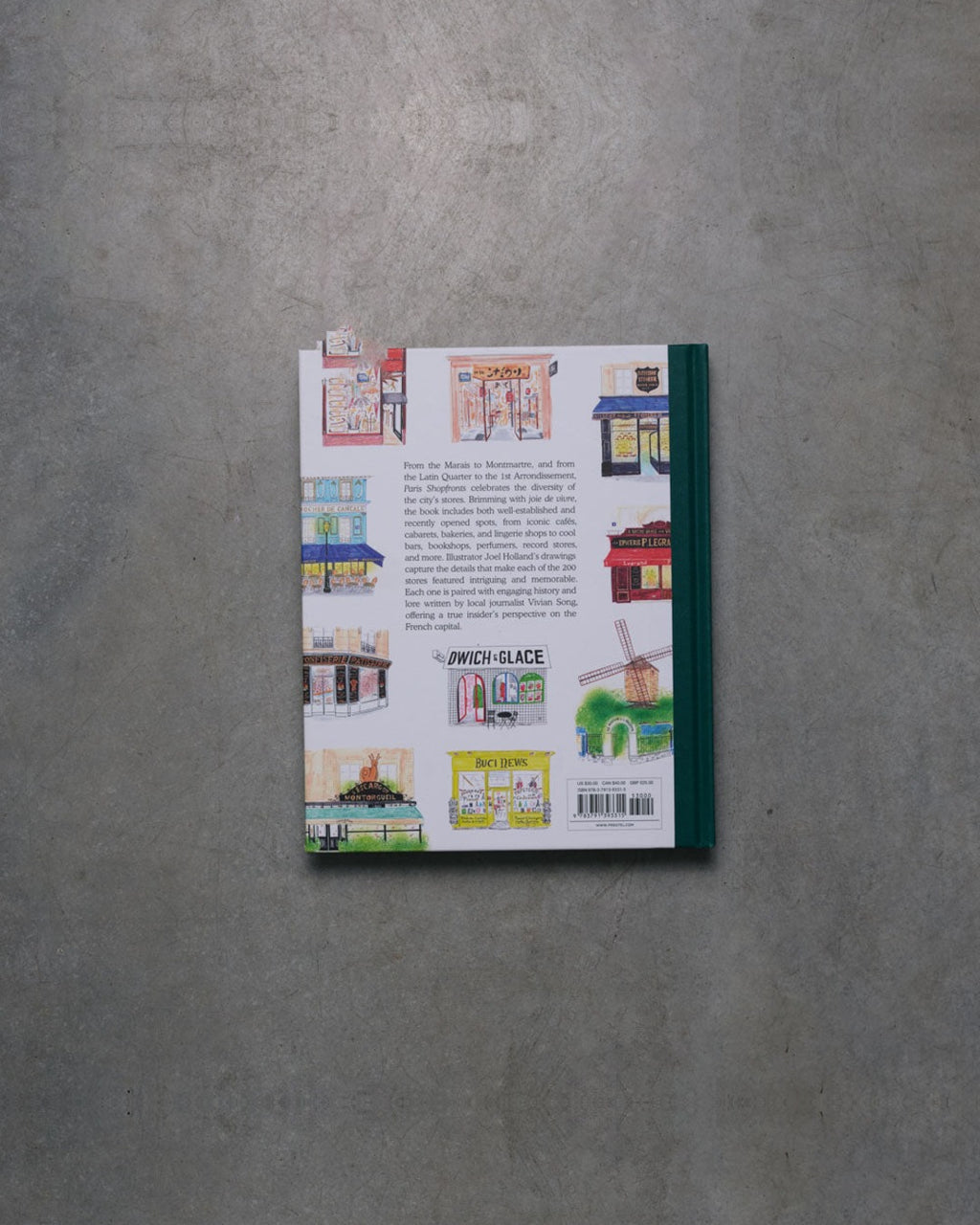 Prestel - Livre Paris Shopfronts
