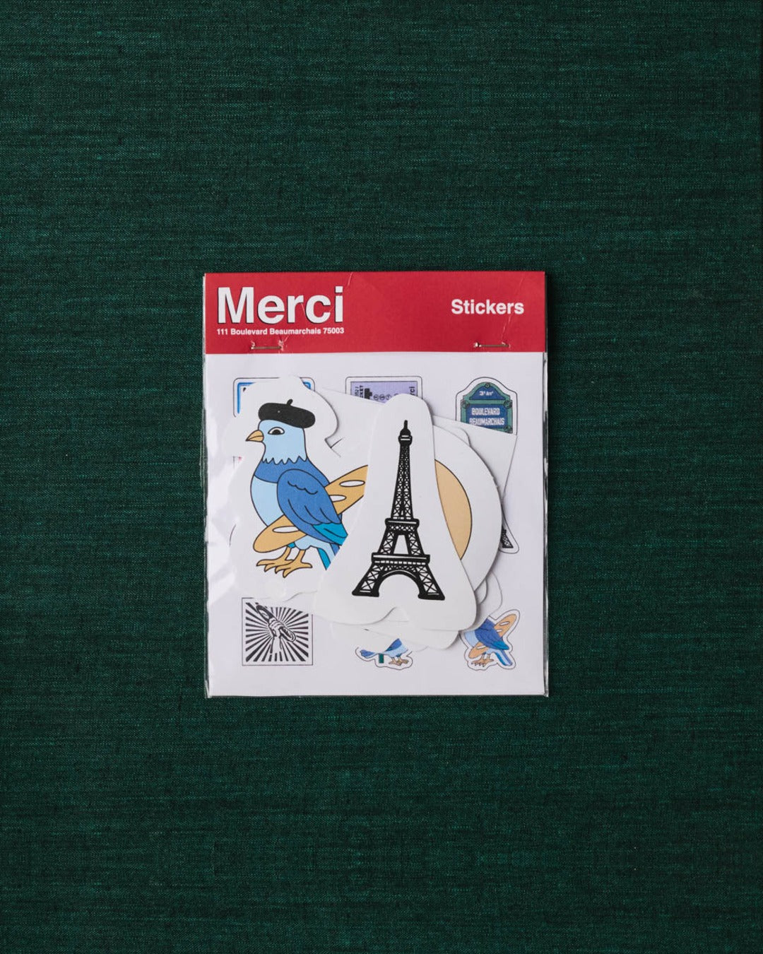 Merci - Stickers Merci - Paris