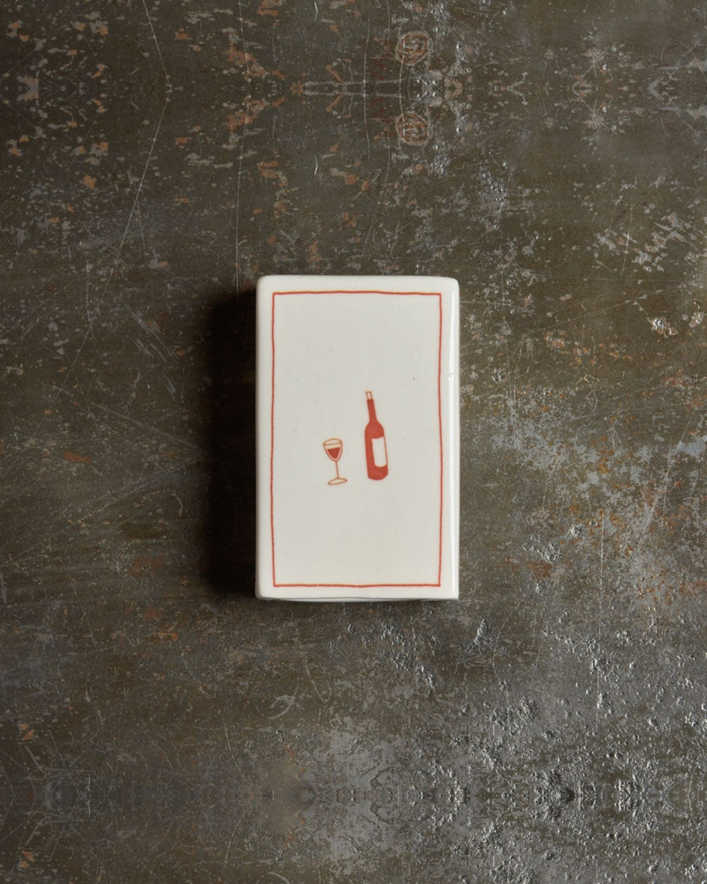 Ini Ceramique - Ceramic Matchbox - Wine